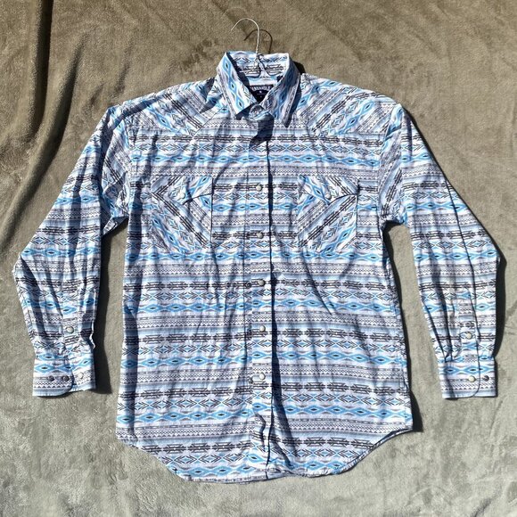 Patterned Button Down Longsleeve - Picture 2 of 4